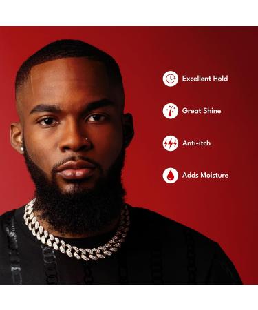 Strong Roots Men Beard & Hair Pomade - Extreme Hold High Shine Flake Free | Natural Jamaican Black Castor Oil | Grooming & Styling Solution - Buy Online on GoSupps.com