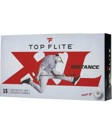 Top-Flite 2020 XL Distance Golf Balls  15 Pack