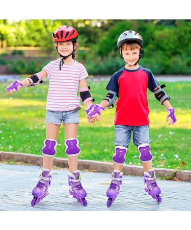 PETUOL Kids Adjustable Roller Skates | Full Light Up Wheels | Girls & Ladies Small Size (11J-1) - Buy Online on GoSupps.com