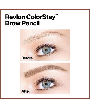 Revlon Colorstay Brow Pencil 205 Blonde - Long-lasting Formula for Defined Brows - Buy Online on GoSupps.com