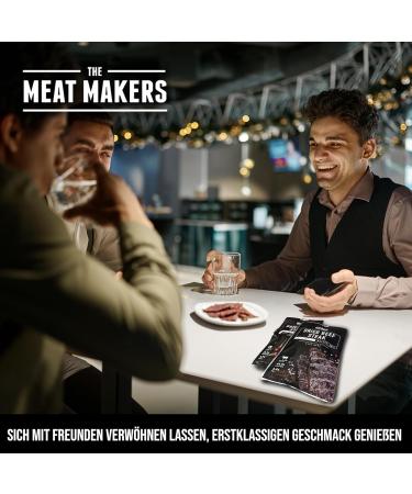 Buy The Meat Makers Peppered Beef Jerky 400g - Protein-Rich Dried Beef Snack for International Shipping - Buy Online on GoSupps.com