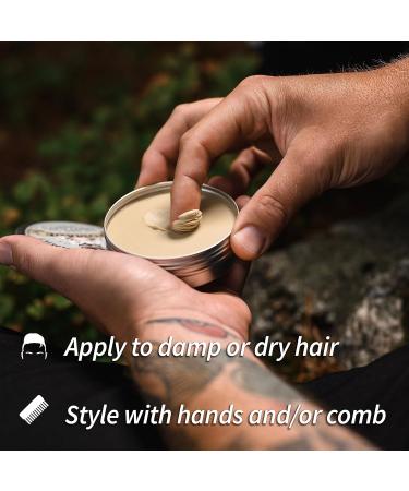 Matte Hair Pomade for Men - Medium Hold Water Based Styling Pomade with Kaolin Clay - 100ml - Buy Online on GoSupps.com