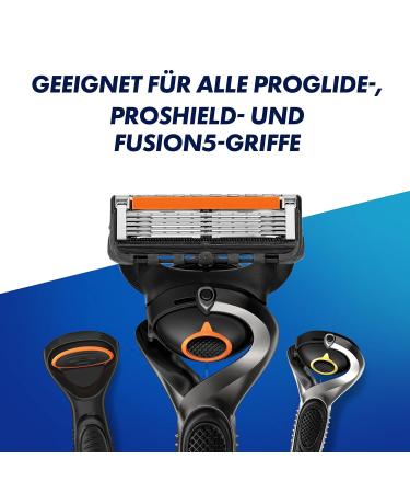 Gillette ProGlide Power Razor Blades - 8 Replacement Blades for Smooth Shaving | Men's Wet Razors - Buy Online on GoSupps.com