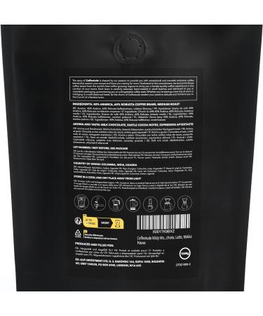 Coffeetude Misty Morning Blend (1kg 2.2lb) Exclusive Arabica and Robusta Coffee Blend Whole Coffee Beans Medium roasted Ideal for the preparation of Espresso Cappuccino Macchiato Latte Mocha Milk Chocolate 1 kg (Pack of 1) - Buy Online on GoSupps.com
