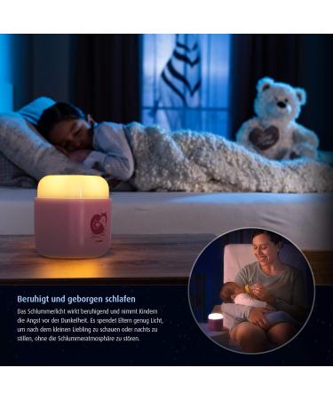 Reer Sleeplight 2in1 Night Light - Cherry Blossom Pink Battery & Socket Operated On-Off & Sensor Mode - International Shipping Available - Buy Online on GoSupps.com