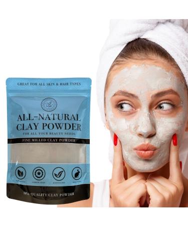 Bentonite Clay Powder Bulk 2lb Pounds- Cosmetic for Face, Hair, Body, Mask, Mud Bath, DIY Soap Making, Deodorant, Indian Healing Clay by Bare Essential Living Bentonite Clay 2 Pound