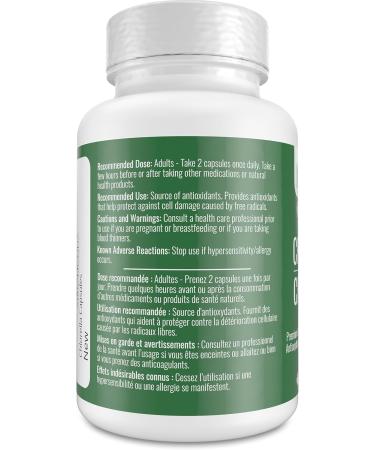 Chlorella by Nutritionn - Source of Antioxidants - 1000 mg Once Daily 500 mg Capsules - Premium 100% Pure and Natural Nutrient Supplement - Buy Online on GoSupps.com