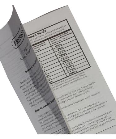 2000cc Oxygen Absorbers - Choose Your Own Quantity (5) - Buy Online on GoSupps.com