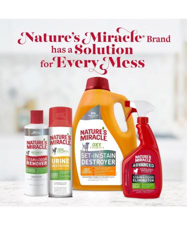 Nature's Miracle Advanced Stain and Odor Eliminator Gallon - Best Cleaning Solution for Pets | International Shipping Available - Buy Online on GoSupps.com