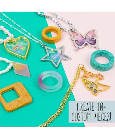 STMT D.I.Y. Resin Jewelry Studio Kit | Create Necklaces, Bracelets & More | All-in-One Resin Jewelry Making Kit with Molds | Fun & Easy Gift for Teen Girls 14 - Buy Online on GoSupps.com