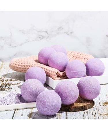 BODY & EARTH 10-Pack Bath Bombs Gift Set - Natural Essential Oils, Handmade, Perfect Birthday Gift for Family & Friends - Buy Online on GoSupps.com