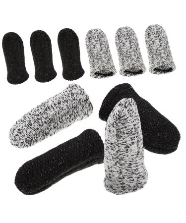 Beaupretty 20pcs Anti-Cut Finger Cots Cotton Finger Cots Anti- Finger Gloves Compact Finger Protector Anti Cut Fingertips Convenient Finger Reusable Finger Cover New Fiber Hppe Household Cap