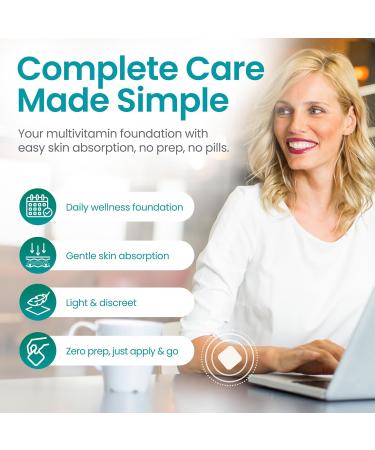 Healthogenics NAD+ Patches for Women and Men 30 Transdermal Supplement Patches for Energy Focus & Wellness Support Anti Aging Daily Routine with Plant Based Time Release Formula - Buy Online on GoSupps.com