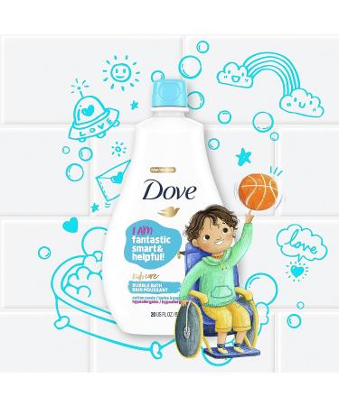 Dove Kids Care Cotton Candy Bubble Bath 20 oz | Hypoallergenic Formula - Buy Online on GoSupps.com