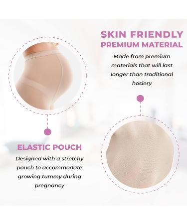 Gabrialla Maternity Pantyhose - Compression Stockings (23-30 mmHg) Petite Nude - Buy Online on GoSupps.com