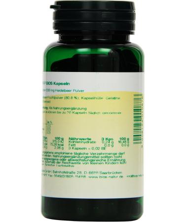 Bios Blueberry P - 100 Capsules (1 Pack 49g) | Premium Antioxidant Supplement for Global Shipping - Buy Online on GoSupps.com