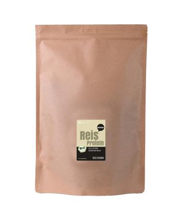 Wohltuer Organic Rice Protein 1000 G Vegetable Protein Powder 84.4% Protein Content Vegan Proteins