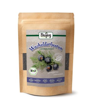 Biojoy ORGANIC juniper berries (100 g) dried and whole without additives (Juniperus communis)