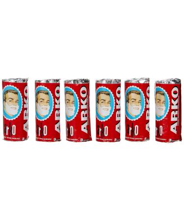 Arko Shaving Cream Soap Stick - 6 Pieces | Premium Shaving Cream for a Smooth Finish - International Shipping Available - Buy Online on GoSupps.com