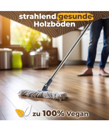 Qindoo Parquet Care for Oiled Floors - 5L Wood Flooring Cleaner with UV Protection | Ideal for Wooden Floors & Parquet Care - Buy Online on GoSupps.com