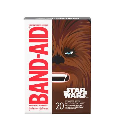 Band-Aid Star Wars Assorted Adhesive Bandages, 20 Count