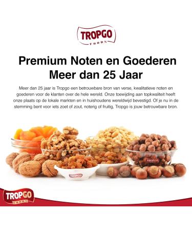 Tropgo Roasted Cashew Nuts 500g Fresh Packed Lightly Salted Cashew Nuts Cashew Nuts with Fiber Protein Minerals Perfect Snack Kosher Certified Nuts in Bulk - Buy Online on GoSupps.com