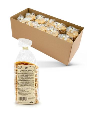 KoRo - Cumin Crackers 10 x 100g - Matured with Cumin - Crispy - A great change from traditional snacks