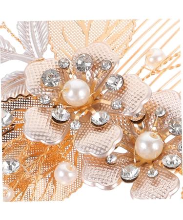 HAPINARY Hair Comb Rhinestone Tiara Headband Hair Styling Accessories Aesthetic Hair Accessories Wedding Hair Accessories Decor European and American Rhinestones Bride Hair Piece - Buy Online on GoSupps.com