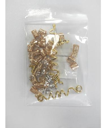 Sctmda Dreadlocks Jewellery 47 Pieces Braids Beads Hair Accessories Adjustable Aluminium Dreadlocks Cuffs Hair Accessory Set Braids Hair Accessories Hair Dreadlocks Accessories for Braids Decorations - Buy Online on GoSupps.com