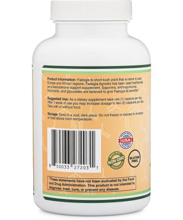 Double Wood Supplements Tongkat Ali and Fadogia Agrestis Bundle - Men's Health and Athletic Performance - Buy Online on GoSupps.com