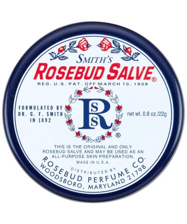 Rosebud Salve Lip Balm 0.8 Oz - Nourishing Natural Moisturizer for Soft Lips | International Shipping - Buy Online on GoSupps.com