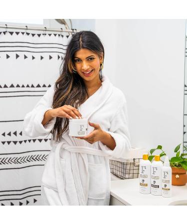 FILPO Coconut Milk Hair Mask - Deep Conditioning Treatment for Dry, Damaged Hair | Sulfate-Free & Infused with Argan Oil for Growth and Repair | Ideal for Curly Hair - Buy Online on GoSupps.com