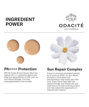SPF 50 Flex-Perfecting Tinted Mineral Drops Sunscreen - 1 Fl Oz Shade 01 | Broad Spectrum Protection - Ships Worldwide - Buy Online on GoSupps.com