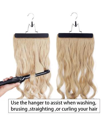 RJMBMUP Satin Hair Extension Storage Bag with Hanger - Black | Wig Holder Case for Travel & Storage - Buy Online on GoSupps.com