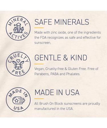 Brush On Block Sheer Genius Universal Tint SPF 50 - Mineral Sunscreen & Tinted Moisturizer with Zinc Oxide & Hyaluronic Acid for All Skin Types - Buy Online on GoSupps.com