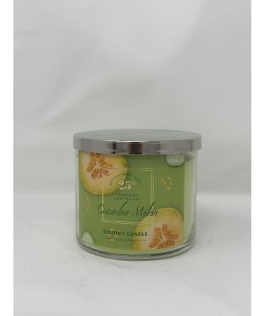 Cucumber Melon 3 Wick Candle 14.5 oz / 411 g Made with Natural Essential Oil 2023