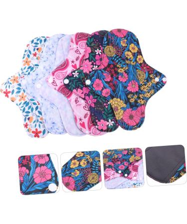 Buy Minkissy 6-Pack Reusable Cloth Menstrual Pads - Eco-Friendly Repairable & Soft Fleece for Ultimate Comfort - International Shipping Available - Buy Online on GoSupps.com