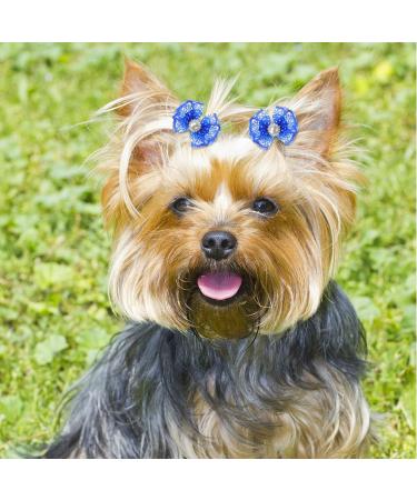 Reginary 300 Pack Dog Bows - Cute Hair Accessories for Girls, Small Puppies - Colorful Grooming Bowknots with Rubber Bands - Perfect Gift for Pets - Buy Online on GoSupps.com