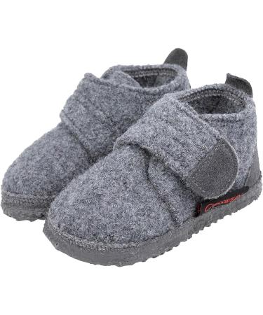 Giesswein Baby Unterstaufen Slippers - Size 8.5 UK Child, Slate Gray - Buy Online on GoSupps.com