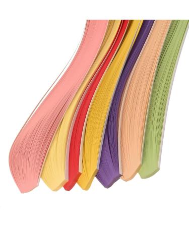 YURROAD Paper Quilling Kit - 5mm Wide Paper, 3960 Strips in 33 Colors with Slotted Tool - 33 Pack - Buy Online on GoSupps.com