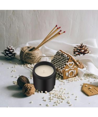Eucalyptus and Sage Scented Candles | Natural Soy Wax Aromatherapy Candles in Black Jar - Perfect for Home Fragrance & Relaxation - Buy Online on GoSupps.com