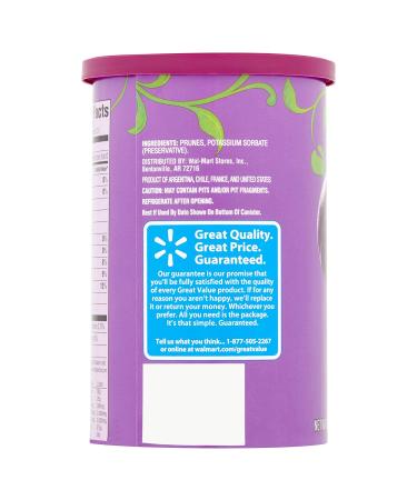 18 Oz Great Value Pitted Dried Prunes - Pack of 3 | High Quality, Delicious Snack - Buy Online on GoSupps.com