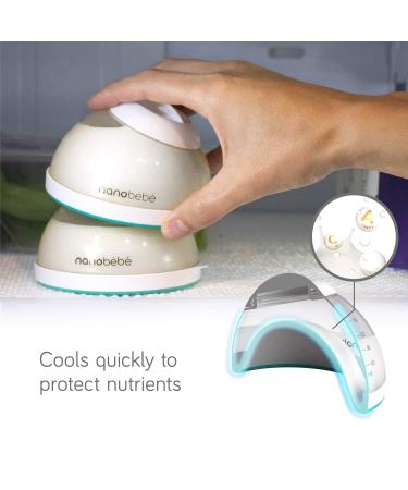 Nanobebe Breastmilk Baby Bottle - Award Winning Innovation for Breastfed Babies | Anti Colic, Perfect Latch, Preserves Breast Milk Nutrients | 3-Pack Teal Stage 1 - Buy Online on GoSupps.com