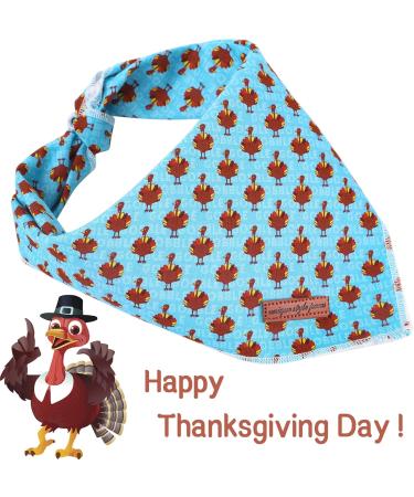 Thanksgiving Dog Towel | Unique Paws Adjustable Cotton Latz for Small & Medium Dogs & Cats - Washable & Stylish - Buy Online on GoSupps.com