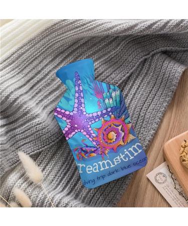 Starfish Coral Crab Hot Water Bottle - Plush Hand Warmer for Adults & Children | 26.5x15.3cm | Cozy Heat & Comfort - Buy Online on GoSupps.com