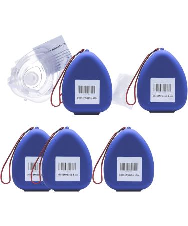 Horn Medical Emergency Ventilation Masks - Pocket Masks in Handy Blue Box | International Shipping Available - Buy Online on GoSupps.com