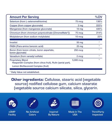 30-In-1 Adult Multivitamin with Iron - Antioxidant Rich Over 50 Multivitamin for Women and Men with Vitamins A C D E B Complex Zinc Magnesium Myo Inositol Citrus Bioflavonoids & More - 1 Month Supply - Buy Online on GoSupps.com