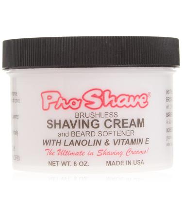 Pro-Shave Shaving Cream, 8 Ounce, Pack of 2