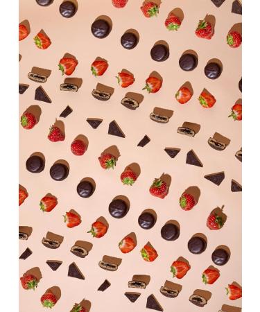 KoRo - Bouch es fraise chocolat noir bio 12 x 2 x 20 g - Avec une garniture fruit e la fraise - Enrob de chocolat noir - V g talien - Buy Online on GoSupps.com