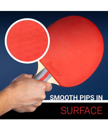 Franklin Sports Table Tennis Paddles - Rubber Paddle - Indoor Ping Pong Paddle PERFORMANCE - Buy Online on GoSupps.com